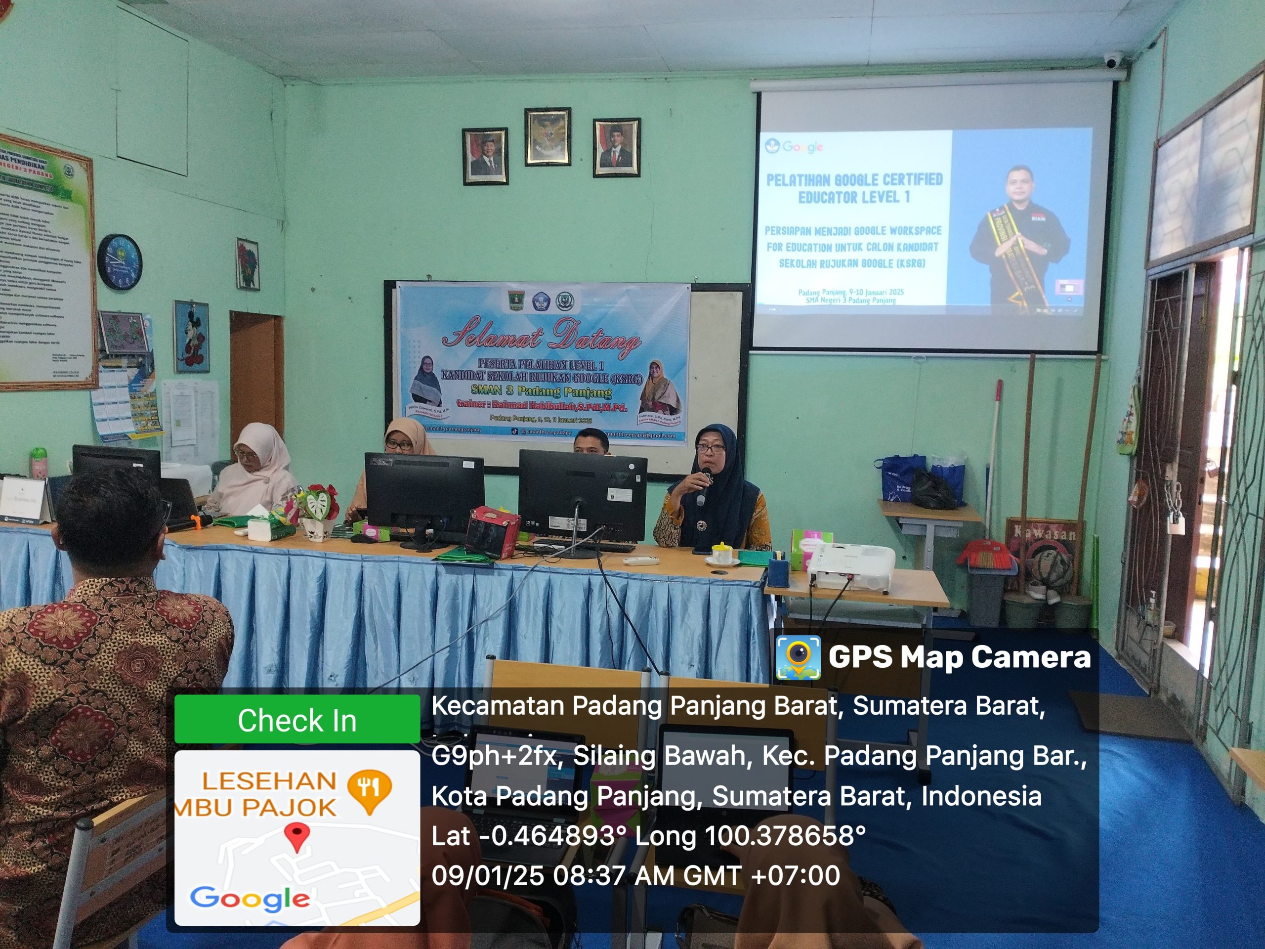 Pelatihan Level 1 Kandidat Sekolah Rujukan Google